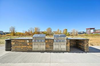 Bbq grilling areas